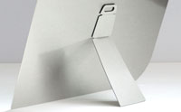 Metal Panel mounting option - Aluminum Easel